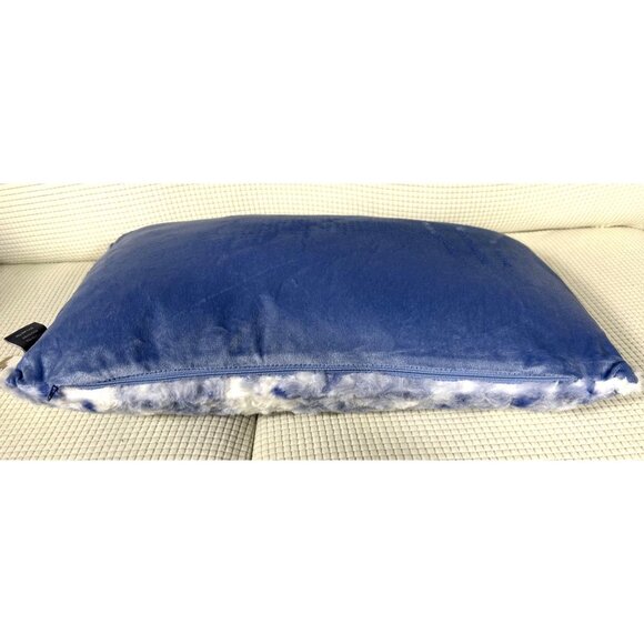 Aviva Stanoff  Blue White Painted Sky Blanket 2 Pillow Set, Super Soft, NWT, MSR - Picture 9 of 10